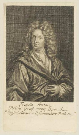 Bildnis des Frantz Anton von Sporck