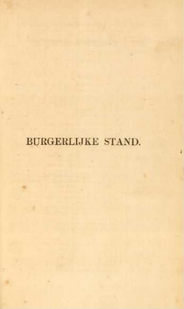 Burgerlijke stand