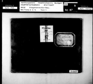 Kriegsstammrolle des Pferdelazaretts 27
