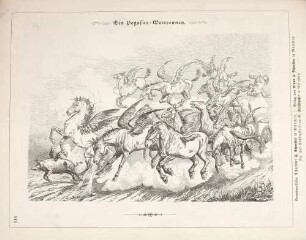 "Ein Pegasus-Wettrennen"