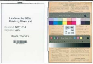 Entnazifizierung Theodor Bouts , geb. 22.10.1902 (Muehlenarbeiter)
