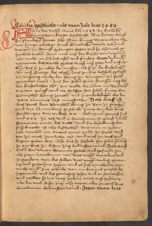 Begebenheiten der Jahre 1488-1491