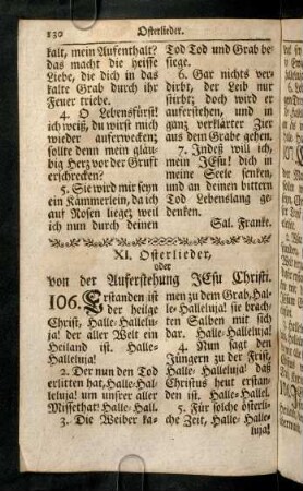130-147, XI. Osterlieder