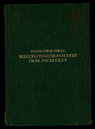 Kulturgeschichte der Neuzeit / Band 3