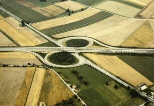 AS Kupferzell, Unterführung der B 19 in km 672,758 Bepflanzung, Flurbereinigung