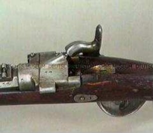 Perkussions-Jägerbüchse u/M 1867, System à la Tabatière, Belgien