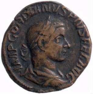Münze, Sesterz, 241 - 242