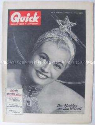 Wochenzeitschrift "Quick" u.a. zum Tod von Stalin
