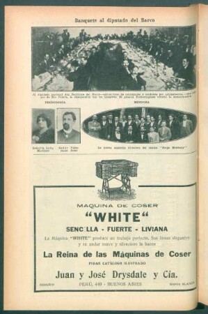 Banquete al diputado del Barco