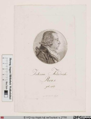 Bildnis Johann Friedrich Roos
