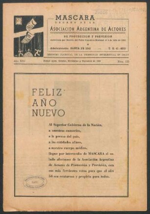 Feliz año nuevo