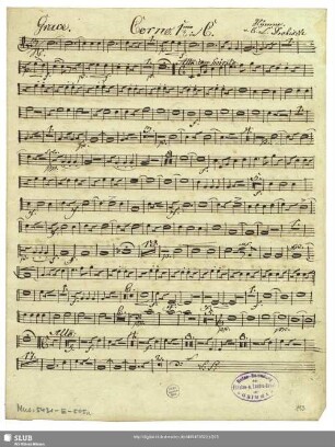 Corno 1.mo in C