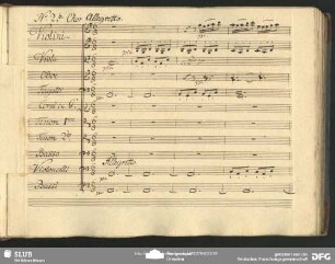 No. 2 b Chor: "Glück auf"