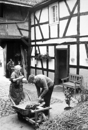Einlagern von gebackenem Brot