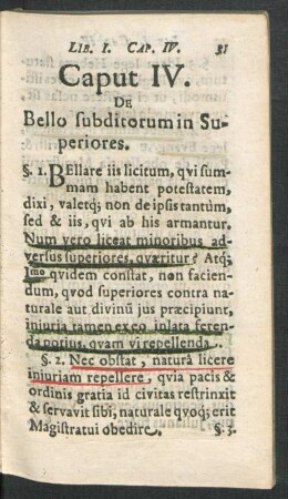 Caput IV. De Bello subditorum in Superiores.