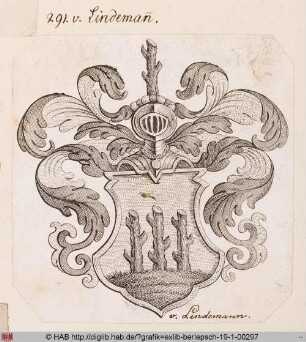Wappen der Familie von Lindemann