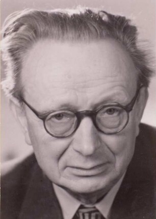 Porträt Ehm Welk : Porträt Ehm Welk (1884-1966; Schriftsteller, Journalist). Fotografie Januar 1956, Berlin, IV. Deutscher Schriftstellerkongreß. Dresden: Deutsche Fotothek