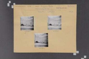 Marx-Engels-Platz: Staatsratsgebäude. Berlin, Mitte, Marx-Engels-Platz (ab 1994 Schloßplatz)/Rathausstraße