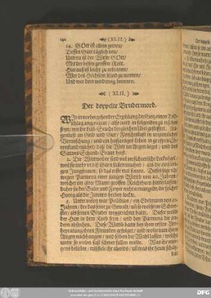 (XLII.) Der doppelte Brudermord.