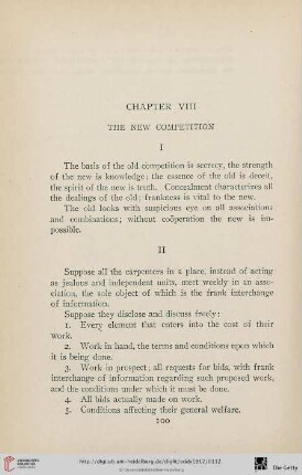 Chapter VIII: The new competition