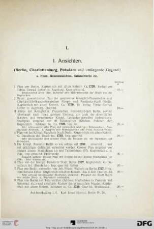 1. Ansichten (Nr. 1-153)
