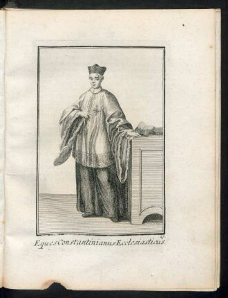 XXVII. Ein Priester des Constantinianischen Ritter-Ordens.