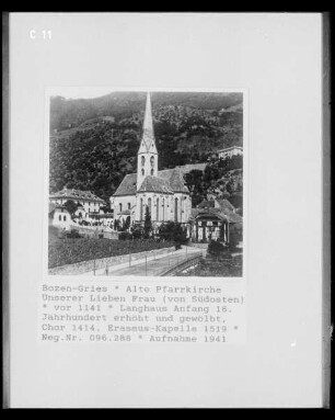 Chiesa parrocchiale di Nostra Signora (Alte Pfarrkirche Unserer Lieben Frau)