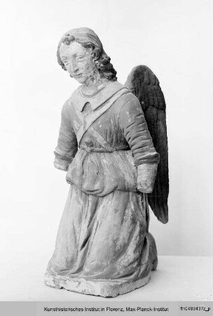 Krippenfiguren : Kniender Engel