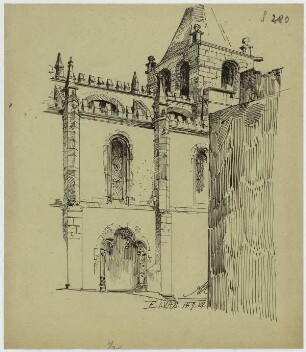 Kathedrale zu Elvas, Fassade