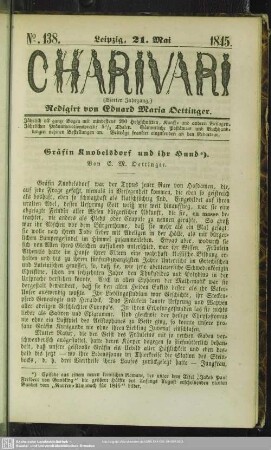 4.1845=138: Charivari
