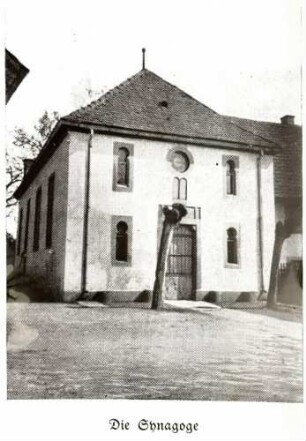 Nonnenweier, Schwanau, OG; Synagoge, Vorderansicht