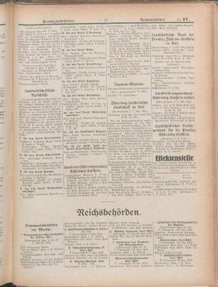 Reichsbehörden.