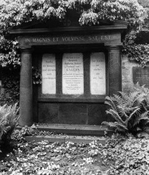 Heinrich von Gagern (1799-1880); Darmstadt, Alter Darmstädter Friedhof I Mauer 111