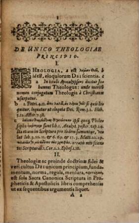Amandi Polani a Polansdorf ... Theses theologicae de Unico S. S. Theologiae principio, Canone Scripturarum divinarum & iudice veri sensus Scripturarum divinarum & iudice veri sensus Scripturae & controversiarum Ecclesiasticarum : adiuncta refutatione Sophismatum Bellarmini, quibus evincere conatur, Papam Romanum cum suo Concilio summum iudicem esse