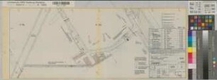 Münster (Münster) Berg Fidel Straßenbau Lageplan Blatt 6 Erschließungsweg R (Rincklakeweg) 1968/69 1 : 500 29 x 72 Pause Tiefbauamt Stadt Münster Regierung Münster Nr. 34021