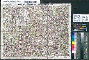 Continental-Straßenkarte für Rad- und Kraftfahrer, Karte 25: Köln