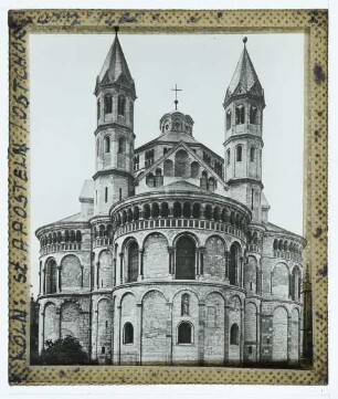 Köln, St. Aposteln : Außenansicht von O
