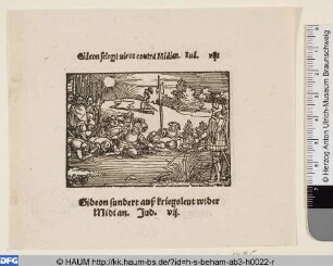 Gideon prüft das Heer