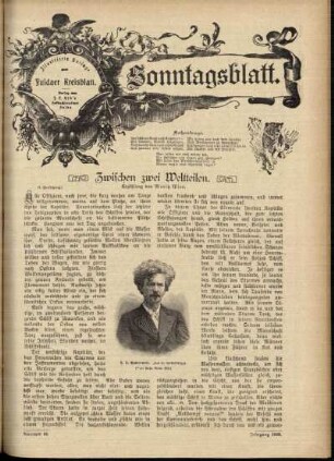 Ausgabe vom Sonntag, den 31. Oktober 1909.