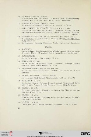Plastik (Nr. 216-245)