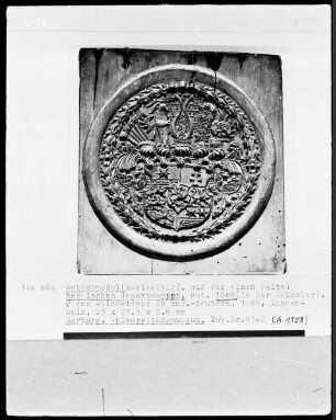Gebäckmodel mit hessischem Wappen