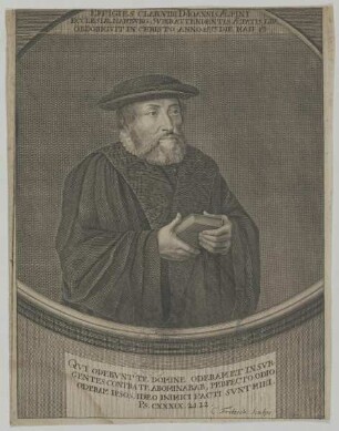 Bildnis des Ioannis Aepinus