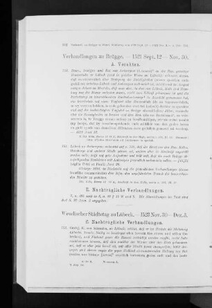 A. Vorakten.
