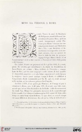 4. Pér. 14.1918: Mino da Fiesole à Rome