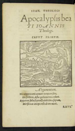 Apocalypsis beati Ioannis Theologi.
