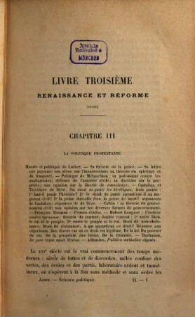 Histoire de la science politique dans ses rapports avec la morale, 2