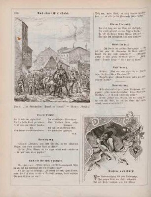 "Aus einer Kleinstadt" "Dichter und Fürst"