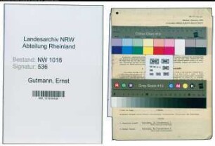 Entnazifizierung Ernst Gutmann , geb. 03.04.1898 (Kaufmaennischer Angestellter)
