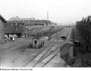 Leipzig, Schlachthof, Anschlußbahngleisen