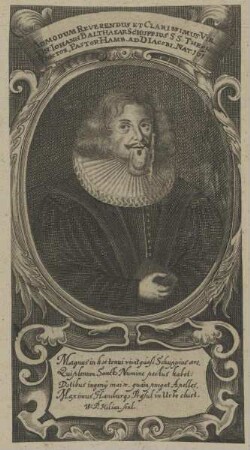 Bildnis des Iohann Balthasar Schuppius